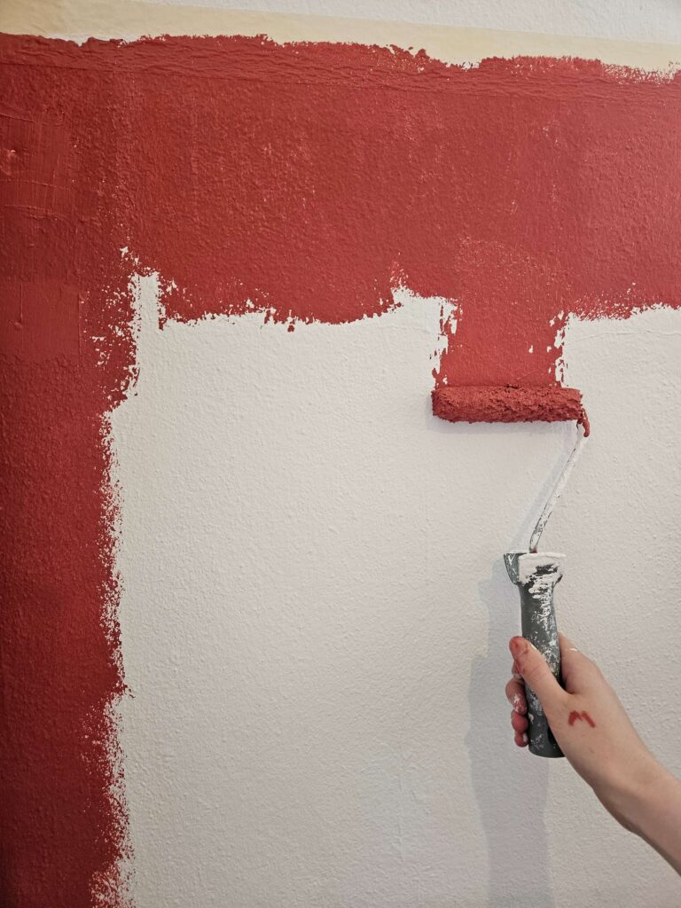 Wände streichen Wartezimmer
