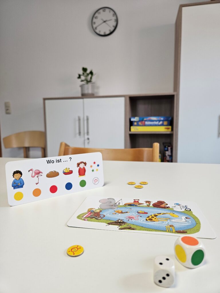 Kinderspiel, Logopädie, Zimmer, Praxis