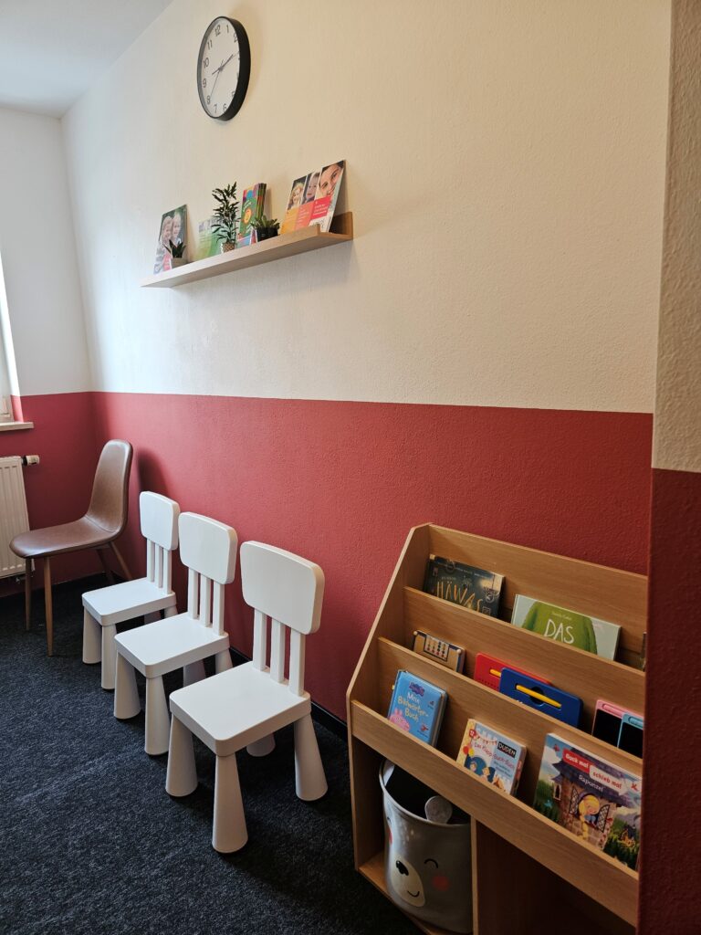 Wartezimmer, Logopädie, Praxis